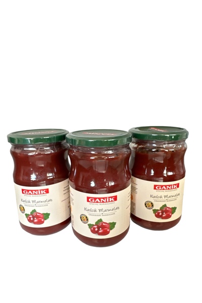 Ganik GANİK 700 KIZILCIK MARMELATI X 3 ADET