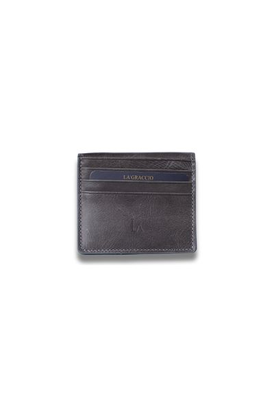 La La'Graccio Paris Поставка за карти La'Graccio Paris Unisex Balia от естествена кожа