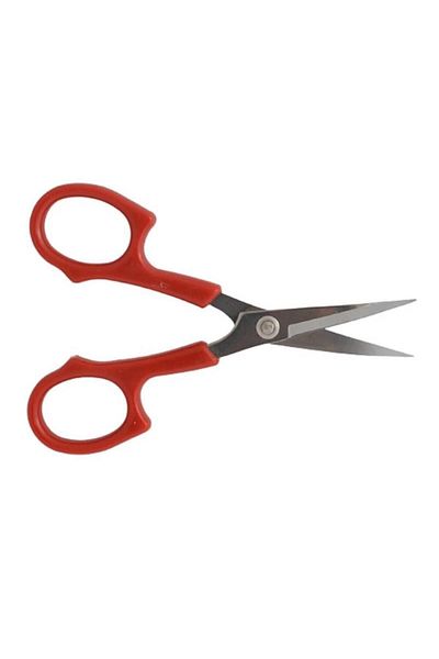 TDM 5 Inch (13 cm) Curved Embroidery Scissors with Plastic Handle