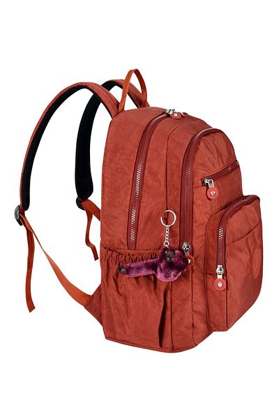 CAKARD Unisex Black Crinkle Backpack 1150