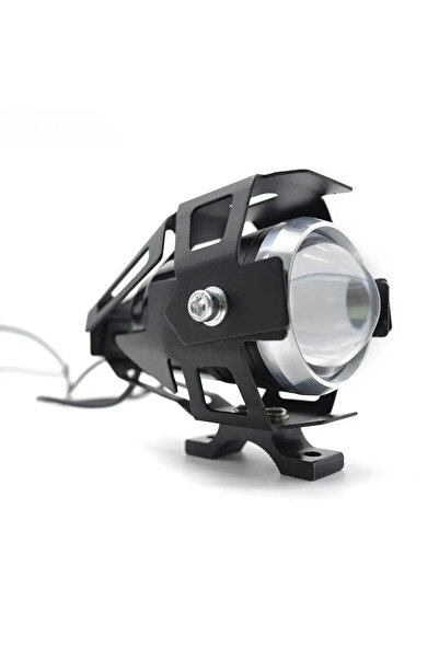 Streak Motosiklet Sis Farı Cree U5 LED Mercekli Su Geçirmez 3 Mod Aydınlatma