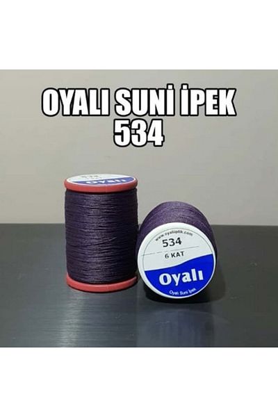 OYALI ИЗКУСТВЕНА КОПРИНА № 534 - 4-слоен конец за бродиране с дантела