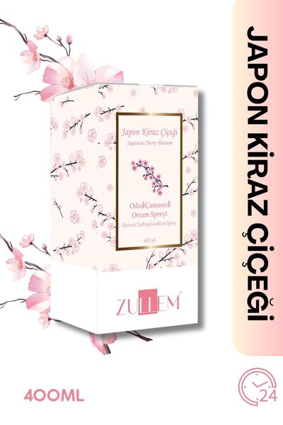 ZULLEM Japon Kirazı Oda ve Çamaşır Kokusu 400ML