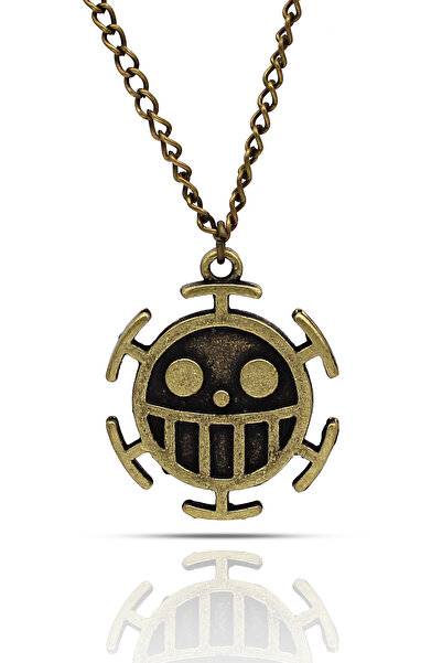 kolbi قلادة One Piece Trafalgar Law Anime Luffy Bomb - مع سلسلة كلاسيكية بالل...