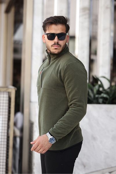 Miralbas Flat Fleece with Half Zipper
