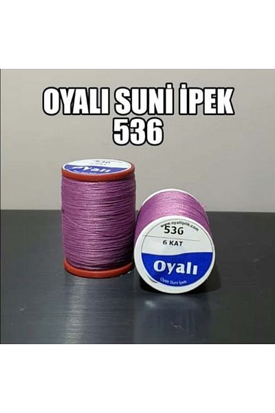 OYALI Mătase artificială NR:536 - Ață de broderie cu 4 straturi