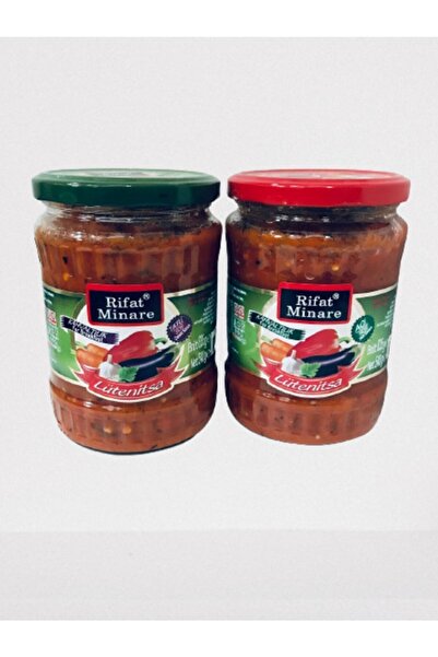 Rifat Minare Erhan Süt Ürünleri Lütenitsa Kahvaltılık Balkan Sosu (1 Acı &1 Tatlı)(580cc)
