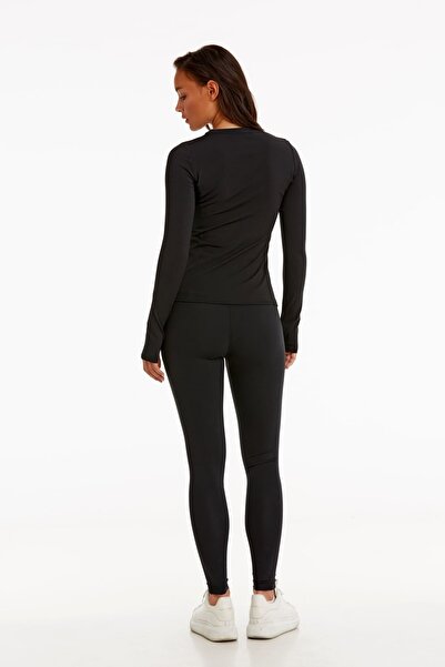 Birdiejay Bırdıesmooth - Siyah Yoga Ve Spor Taytı - Standart Boy