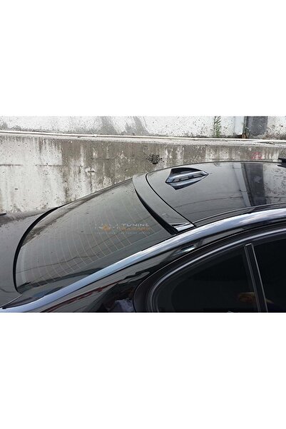 NamTuning BMW F30  Uyumlu Arka Cam Üstü Spoyler Piano Black Spoiler Plastik 2012-2018 arası