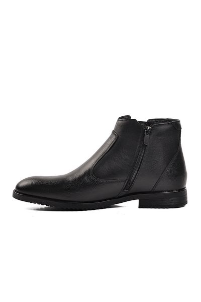 Pierre Cardin 1196063 -24K Μαύρες ανδρικές βαρκάδες - Γνήσιο δέρμα