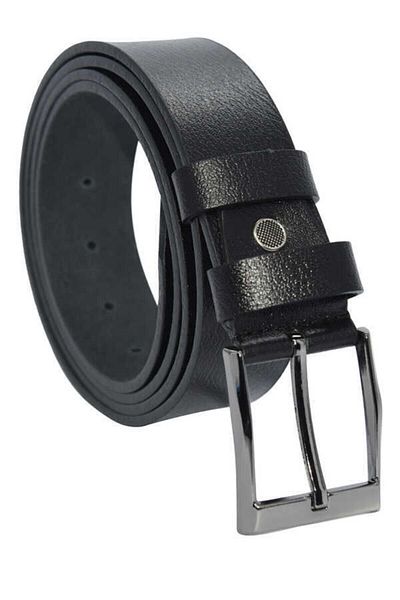 Süzer Deri 4 cmBattal Classic Genuine Leather Belt Black
