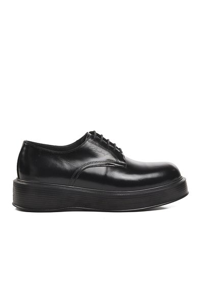 AYAKMOD Premium 2128 - Pantofi clasici pentru bărbați din piele lată neagră