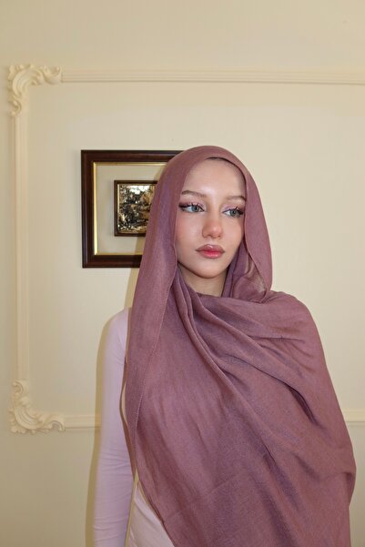 FASHION Modal Şal-gül Modal Hijab-rose