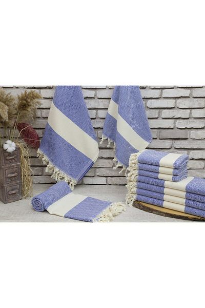 Fabric Box 100% bumbac natural - prosop de baie Diamond Peshtemal, prosop de plajă pentru baie turcească