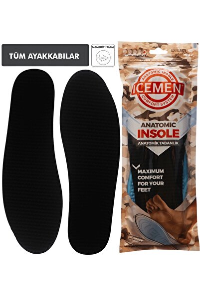 Iceman Baggor İceman Yumuşak, Tam Ortopedik Tabanlık, Darbe Emici, Rahat, Spor, Erkek, Kadın