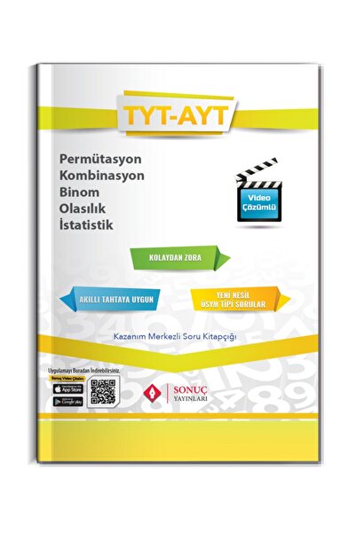 Sonuç Yayınları Tyt-ayt Permütasyon Kombin. Binom Olasılık Ist. 2