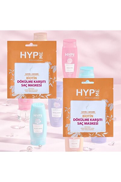 HYP ME 50 مل × 2 قطعة قناع شعر بيوتين - مضاد للتساقط