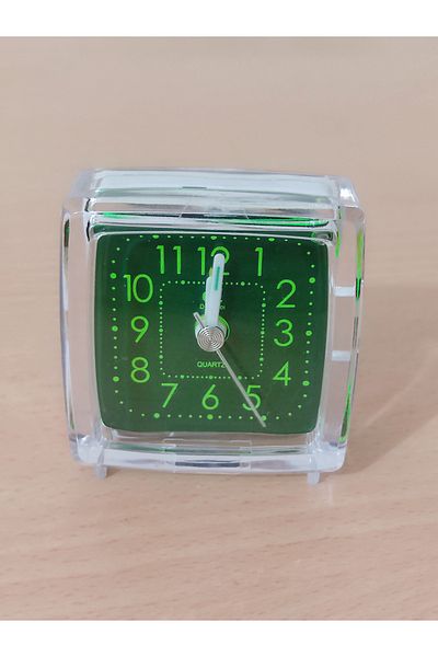 EXİZTİCARET Illuminated Alarm Table Clock - Office Table Clock
