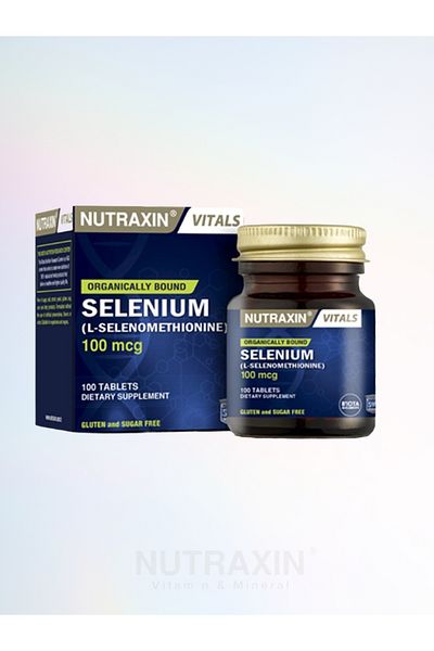 Nutraxin Selenium L-Selenometionin 100Mcg 100 Tablets - Facial Cleansing Gel (1 Pcs 100 ml)