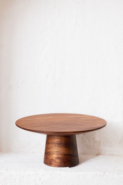 Dekorzdükkan Acacia Cake Stand