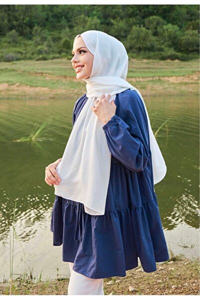 Mides scarf Cotton Jazz Shawl White