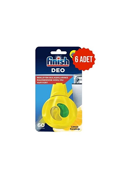 Finish Deo Limon Kokulu Bulaşık Makinesi Kokusu 6’lı