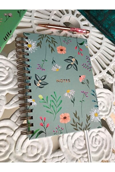 notin paper A5 Kareli 15x21 Cm Spiralli Sert Kapak 112 Yaprak Defter