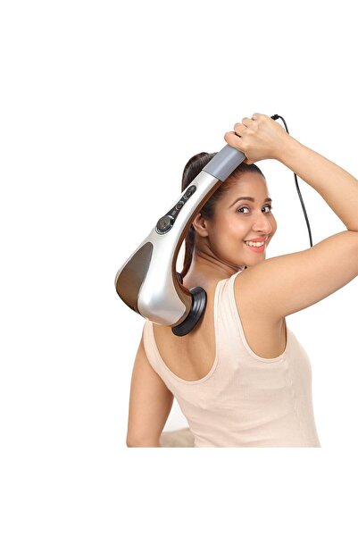 TRN Life Çift Başlıklı Titreşimli Boyun Bel Sırt Ayak Omuz Karın Bacak Tüm Vücut Masaj Aleti