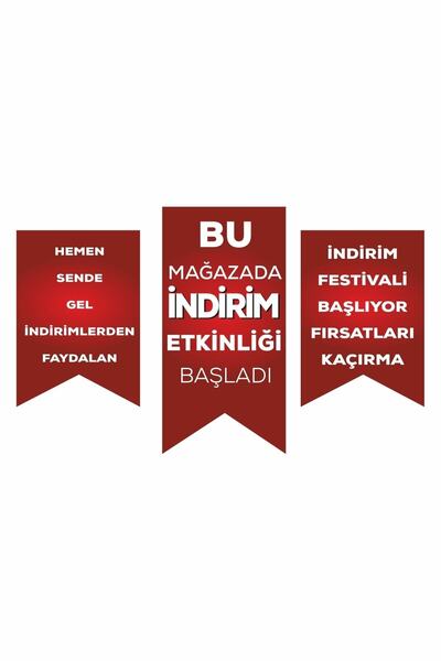 cicigünler Store Display Rack Discount Foil Set