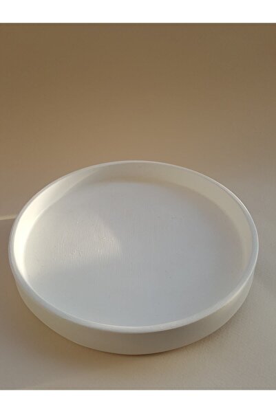 ÇAĞATÖLYE Silikon Kalıbı Yuvarlak Sunum Tepsisi Aksesuar Silikon Kalıp