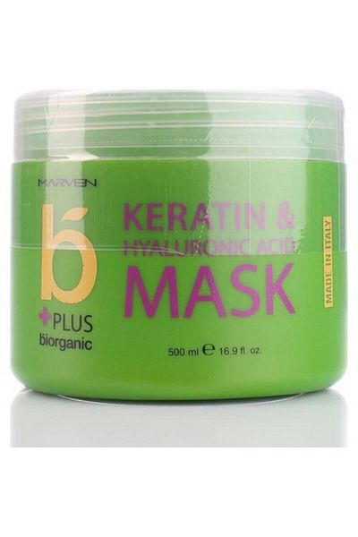 Biorganic Shine Keratin Mask for Processed Hair 500 Ml