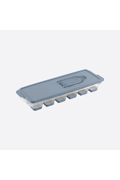 PONÇİK STORE 12 Compartment Lid Silicone Based Practical Freezer - Push Extraction