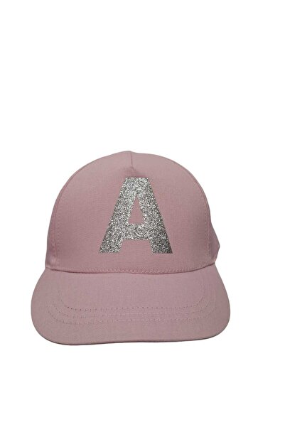 SPTEKS Kitti 4-8 Yaş Kız Çocuk Pembe Renk Baskı Figürlü Yazlık Şapka