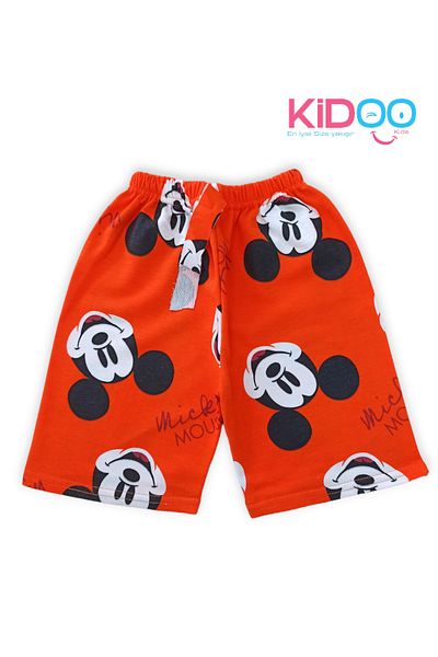 kidoo Printed 2-Piece Cotton Shorts Set for Boy - Capri Shorts