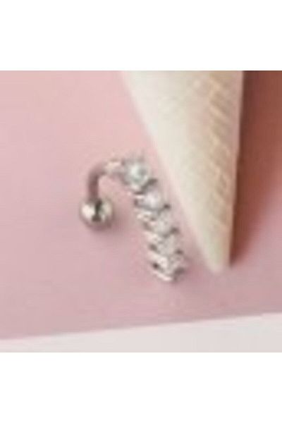AyçaSilver مجموعة من 5 ثقب البطن