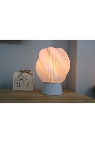 CMHOME 3D Baskı Gece Lambasi, Masa Üstü Lambader