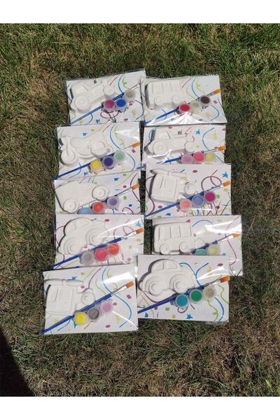 7nisan Araçlar Set/boyayın Seti,kendin Yap,dıy,doğum Günü Hediyesi, 10 Adet