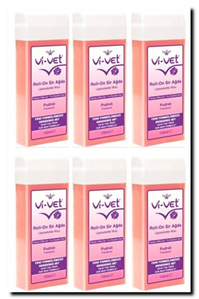 Vi-vet Roll-on Sir Ağda Pudralı 100 ml 6 Ad.