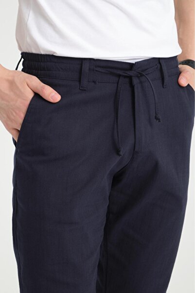 VAD Men's Trousers - Elastic, Lace-Up and Zippered Cotton