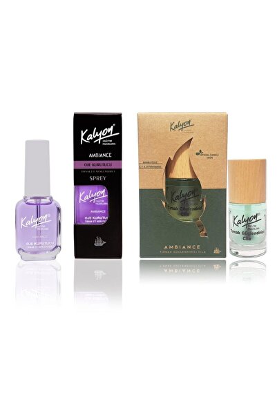 Kalyon Oje Kurutucu Sprey+ Bitkisel Tırnak Güçlendirici Cila 11 Ml