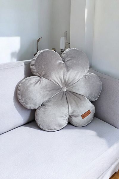 Rayda Home Decorative Gray Color Filled Throw Pillow 42*42 Cm
