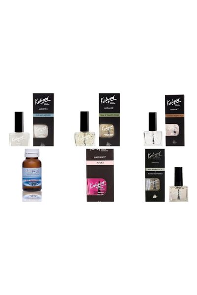 Kalyon Tırnak Eti Peelıngı Acı Cila Oje Koruyucu Sararmayı Önleyici Oje Matlaştırıcı Oje Inceltici