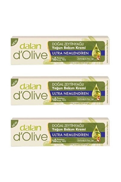 Dalan D'olive Yoğun Bakım Kremi 20 ml 3'lü Set