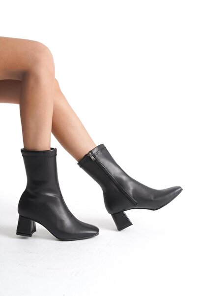 Sultans Shoes Yeni Sezon Kalın Topuk Kadın Bot