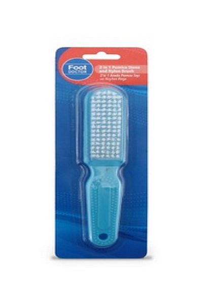 Foot Doctor Fd.041 - 2 in 1 Pumice Stone and Brush Set
