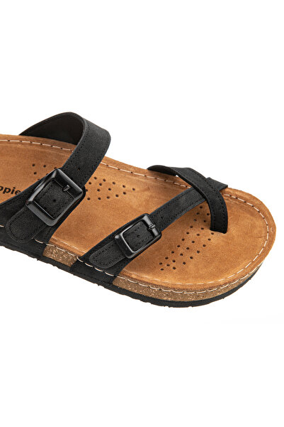 Hush Puppies Baru ( 624245 ) - Anatomical Sole Genuine Leather Flip Flops Women's Slippers