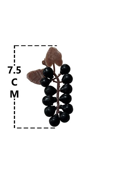 Lilac Home Yapay Çiçek 10`lu Siyah Minik Üzüm
