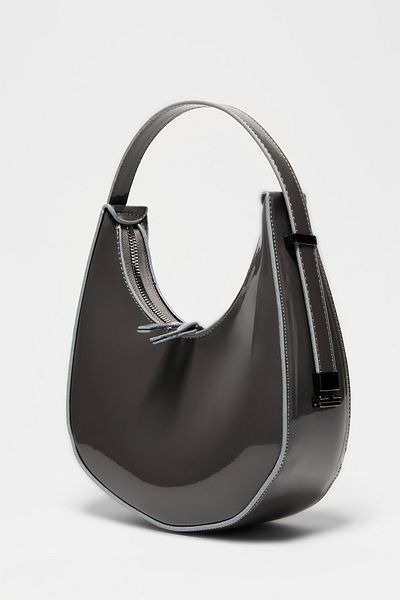 ALTUDA Women's Patent Leather Baguette Bag Cherry