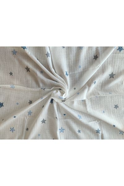 Alpıno 85 cm Muslin Blanket - 2 Pieces 100% Cotton Baby Blanket