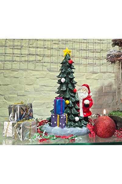 ekinoksart Çam Ağaçlı Noel Baba Heykeli, Yeni Yıl Noel Baba Biblosu, Yeni Yıl...